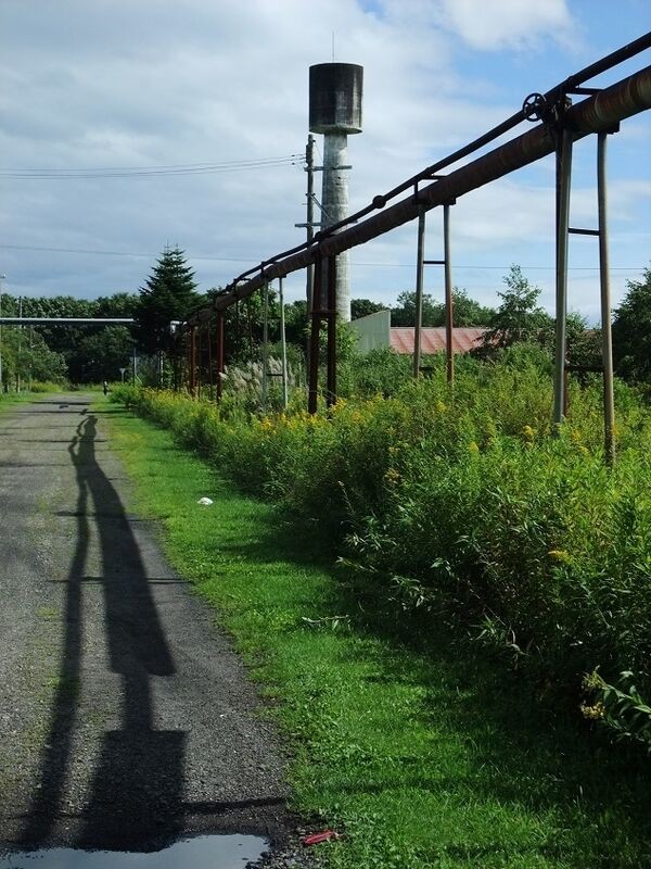 日本製紙白老工場の社宅団地 その3 給水塔 北海道白老町 純喫茶ヒッピー Powered By ライブドアブログ