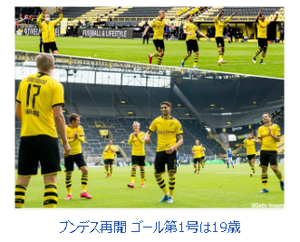 ニュースに一言 ブンデスリーガ再開 でぷスポ１５号館