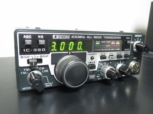 ICOM IC-390 430MHz オールモード Yahoo!オークション - アイコム IC-390 オールモード430MHz