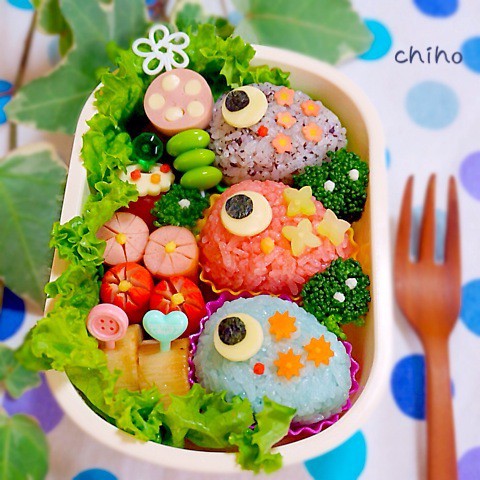 コロコロ鯉のぼり弁当 かわいいおべんとう