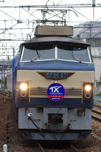盗鉄　EF66 27 専用　気をつけて！ 5/15 EF66-27/EF81-95 - 休日の屋根裏
