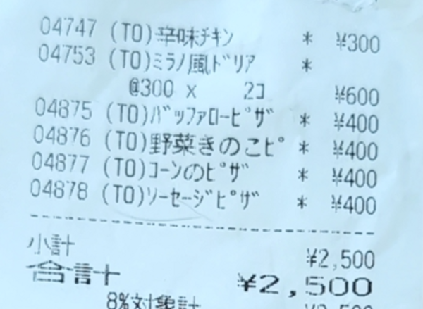 サイゼリヤの株主優待廃止は残念だ。最後の利用 でもやっぱ最強である