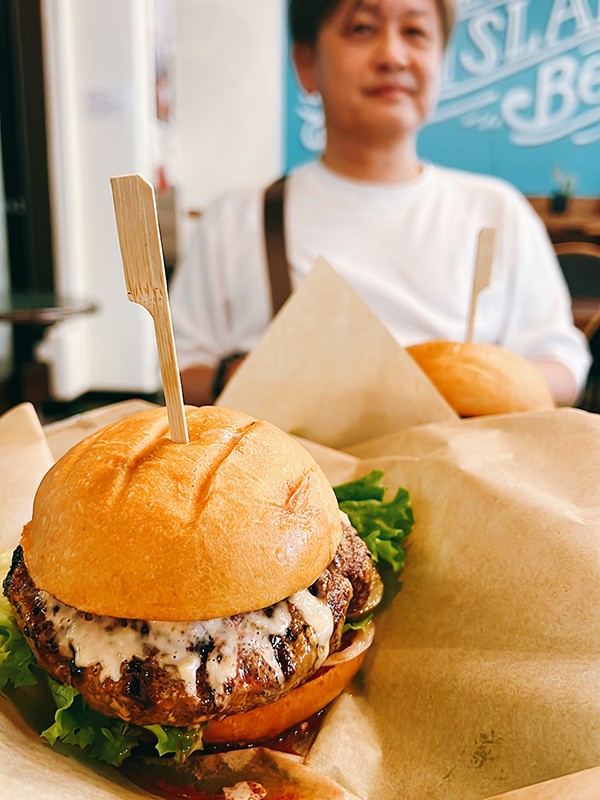 ワイキキに新しくできたハンバーガーショップが美味しくて
