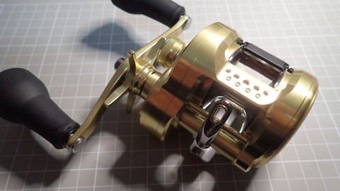 23カルカッタコンクエストMD300XGインプレ。スプールの取り外し