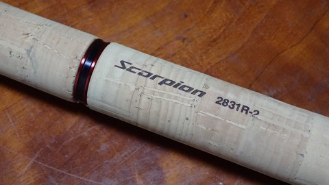 スコーピオン2831インプレ。シーバス、チヌ、青物、ぶっ込みなど何でも