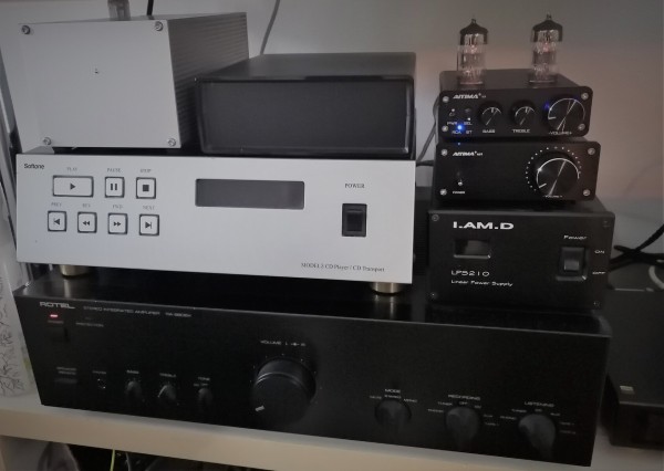ROTEL RA-980BXとAiyima T07 : On Age Audio