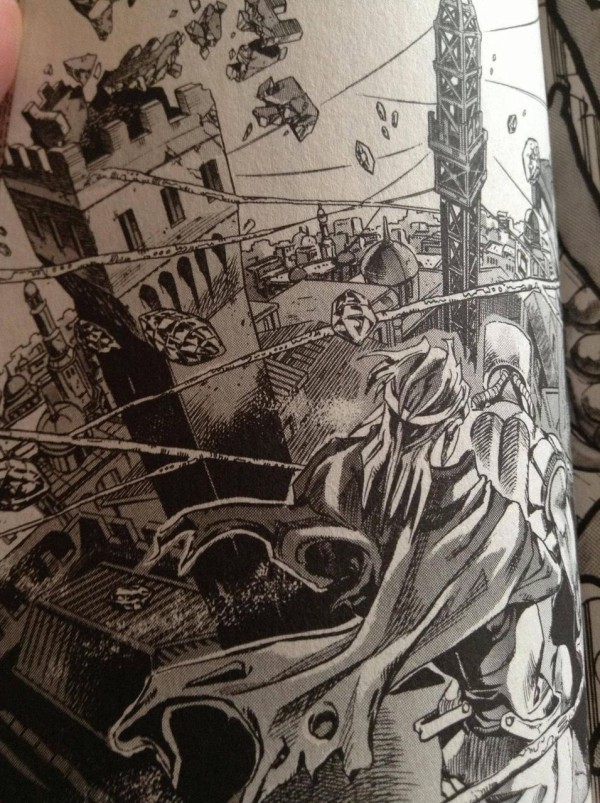 ジョジョの絵柄 ジョジョの奇妙な冒険単行本27巻の加筆修正見つけたwwwww ジョジョまとめっ