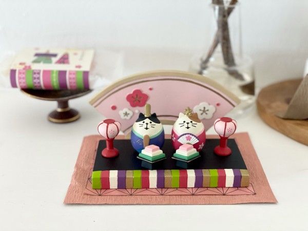ひな祭りの3色のグラスデザート : おうちごはんとおかしとねこ