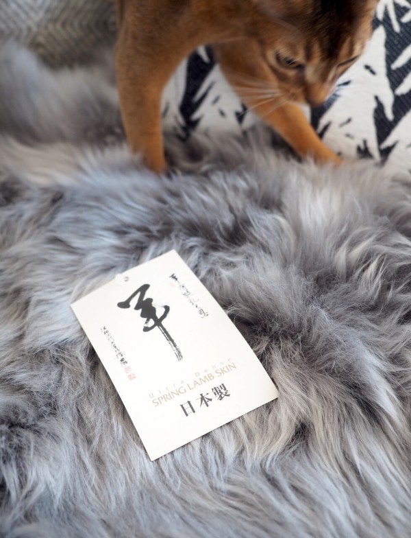 ソファーに敷く「ムートンラグ」を買いました＆楽天マラソンで