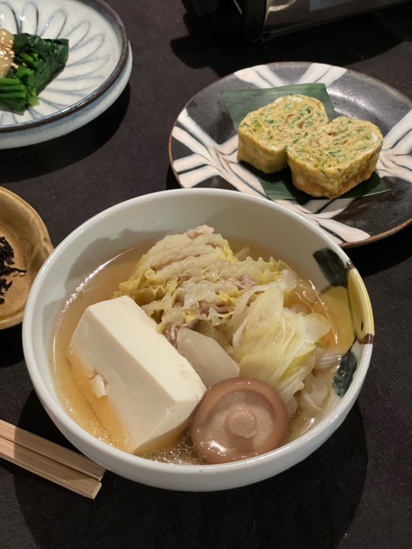 ミルフィーユ鍋の夜ごはんと、カレーのお昼ごはん : おうちごはんと  