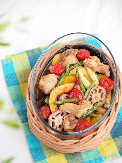 レシピ 鶏と夏野菜のさっぱりマリネ おうちごはんとおかしとねこ Powered By ライブドアブログ レシピ 鶏と夏野菜のさっぱりマリネ おうちごはんとおかしとねこ Powered By ライブドアブログ