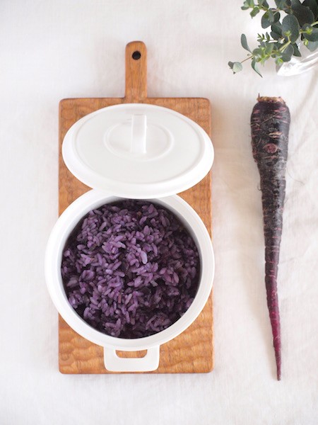 レシピ 紫にんじんの炊き込みごはん おうちごはんとおかしとねこ Powered By ライブドアブログ