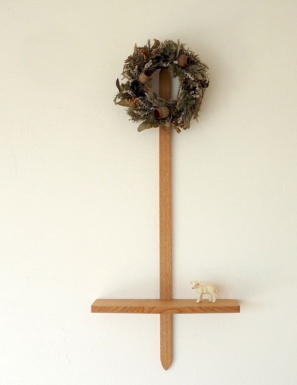 木工房玄 高塚和則 壁掛け棚 みずなら 高塚和則 壁掛け棚 ミズナラ② 楽天