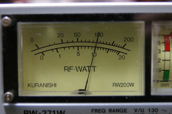 クラニシ　RW-271W SWR、パワー計 Yahoo!オークション - クラニシ RW-271W SWR/パワー計 144～1200MHz