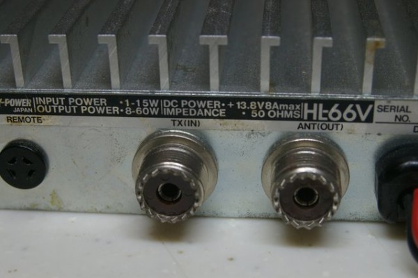 【ジャンク】TOKYO HY-POWER　HL・66V アマチュア無線　アンプ ジャンク】TOKYO HY-POWER HL・66V アマチュア無線 アンプ