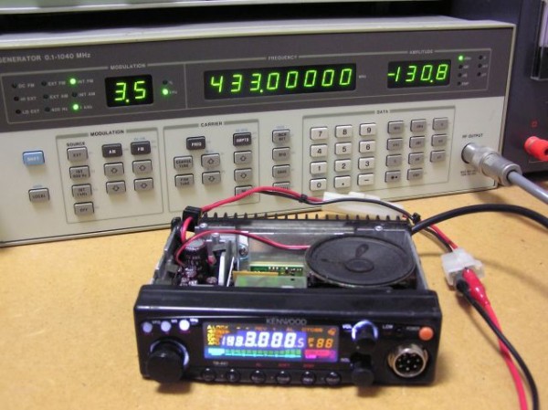 KENWOOD TM-441 液晶にじみ : JHGのブログ