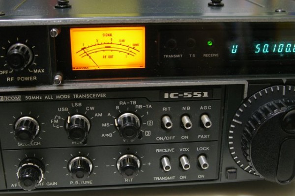 ICOM IC551 ジャンク ICOM IC-551 - ガラクタな部屋