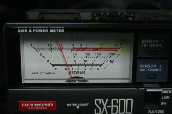 DIAMOND SX-600 メーターが振れない : JHGのブログ