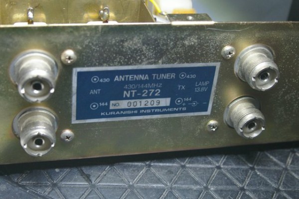 クラニシ NT-272 430Mhz測定できない : JHGのブログ