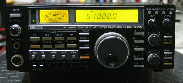 ICOM IC-575 アマチュア無線受信機 IC-575 送信・受信ができない : JHGのブログ