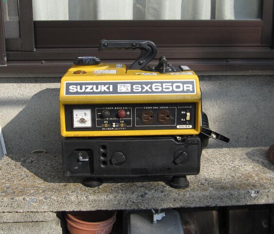 SUZUKI発電機 SX650R キャブレター 清掃 : JR2VKBのアマチュア無線日記