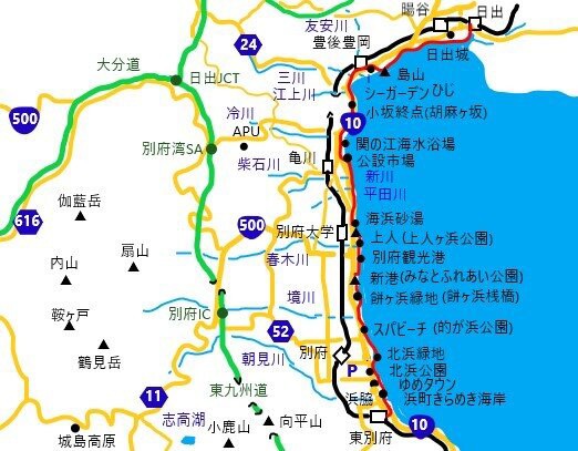 浜脇から北浜 観光港 上人ヶ浜 島山を経て日出城へ 前編 やまやま再発見