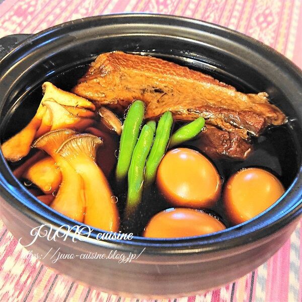 植野食堂レシピ☆豚の角煮☆ : JUNO cuisine