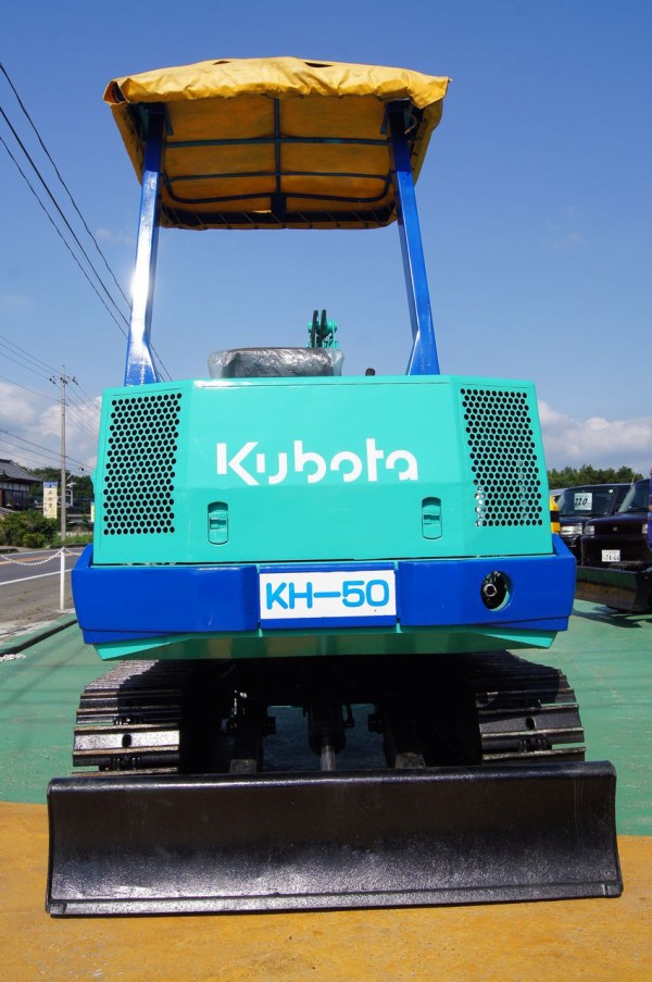 クボタ KH-50 ユンボ LEDライト・シート新品 : 重機たくさん ユンボ 