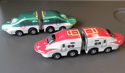 ゼンマイ新幹線&チョロQ新幹線セット Amazon | ◇JR東日本【E6系 新幹線 こまち チョロQ 2両連結