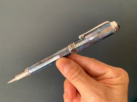 高級ボールペンのレビュー】XEZO Maestro Black Mother of Pearl