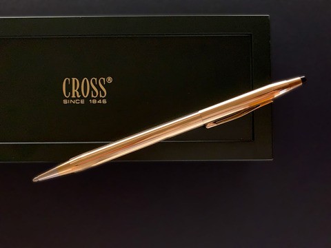 高級ボールペンのレビュー】CROSS｜クロス クラシックセンチュリー14金張 : シゴトの小道具｜ボールペン日記