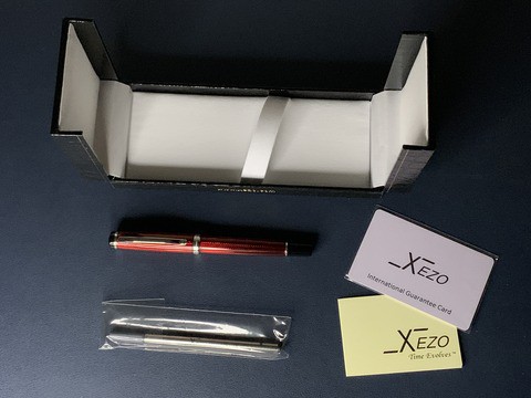 高級ボールペンのレビュー】XEZO Incognito ダイヤモンドカット