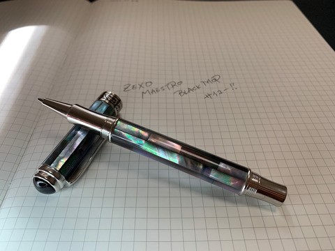 Xezo Maestro　ローラーボールペン　オーシャンホワイト【限定版】 Xezo Maestro ローラーボールペン オーシャンホワイト【限定版