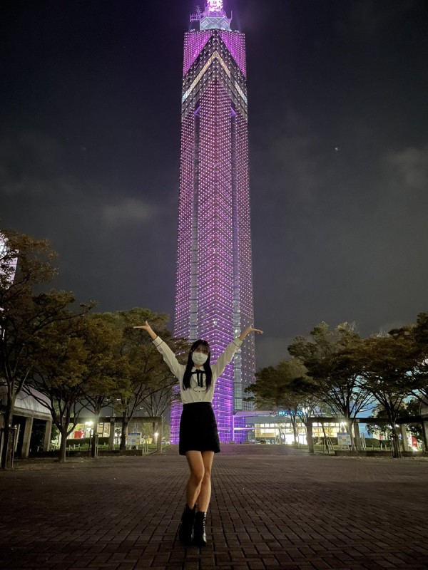 清水梨央 お誕生日おめでとうの福岡タワーのライトアップ Hkt48まとめ いもまと