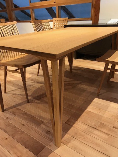 柏木工月華シリーズダイニングセット 柏木工の竹のダイニングセット月