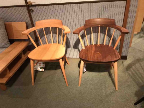 【良品】②柏木工　キャプテンチェア（品番：SC3A）ナラ材 ナチュラル 良品】②柏木工 キャプテンチェア（品番：SC3A）ナラ材 ナチュラル