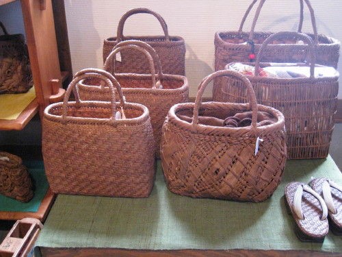 山ぶどう蔓籠 ひとりごと