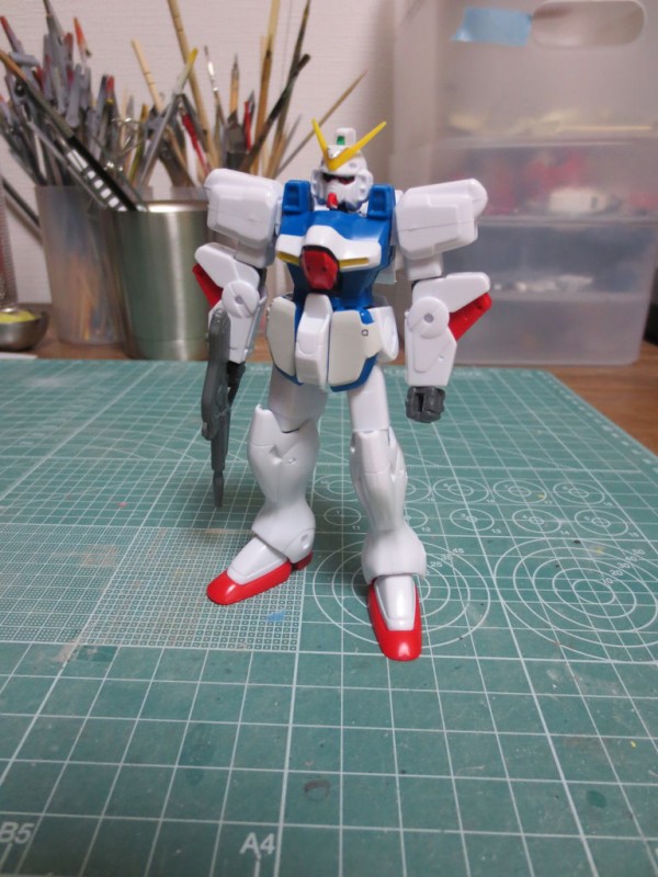 お手軽制作 旧キット 1/144 Vガンダム : ROUTE 104