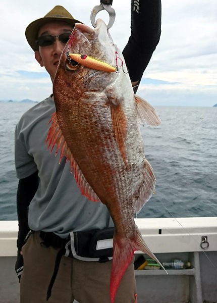 好調 マダイジギング 瀬戸内海 Fishing My Life