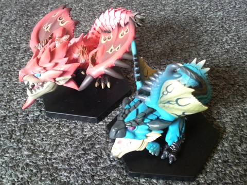 モンスターハンターコレクションフィギュアを買いました クマハチのモンハンblog