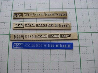C55 ナンバープレート 鉄道部品・ナンバープレート1 実装品！SL蒸気