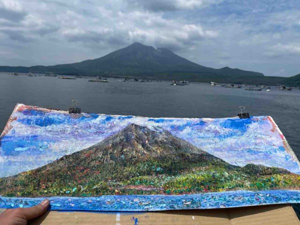 福岡で個展中に九州スケッチ旅行（鹿児島編） : えかきの思考