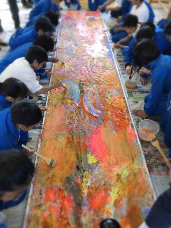 群馬県館林市立第二小学校でスゴい絵を指導してきました。 : えかきの思考