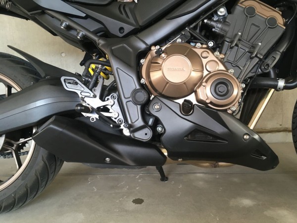 CB650R 中華製アンダーカウルを付けました！！ : FUN & RIDE バイク blog 〜with S1000R 〜