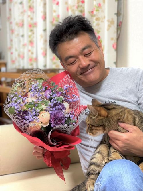 とっても素敵な還暦ブーケ : かぼすちゃんとおさんぽ。 Powered by 