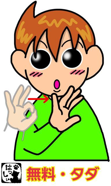 手話単語 ３２５ 無料 タダ 手話しゅわshushushu