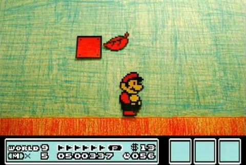 タイム制限まで再現された スーパマリオ３ のストップモーションアニメ ゲーム動画センター