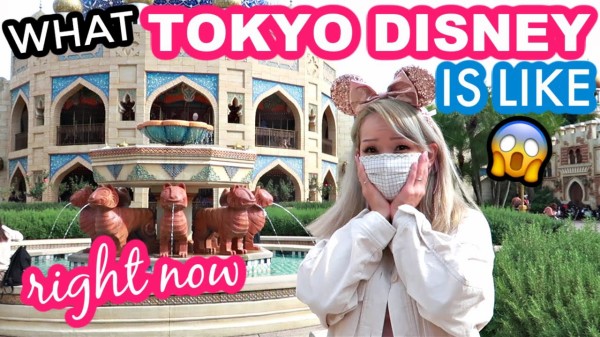 可愛いyoutuberがコロナ禍の東京ディズニーシーを紹介 すごく安全で衛生的ね 人がいないのはシュールw 海外の反応 翻訳ちゃんねる 海外の反応まとめブログ