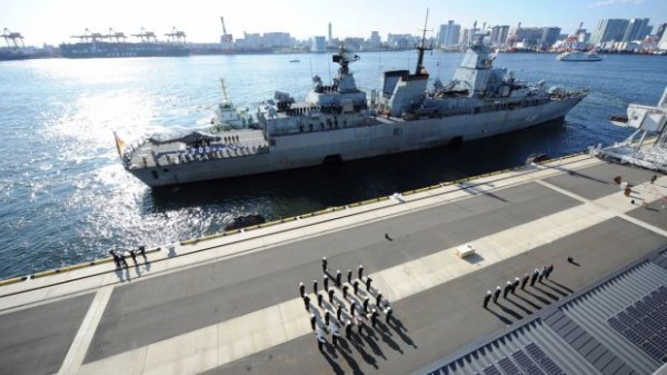 韓国人 ドイツ軍 北朝鮮の瀬取りを監視するために日本に入港 カイカイ反応通信