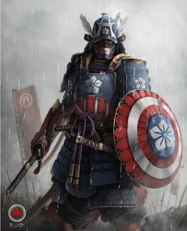 海外の反応 キャプテンアメリカが日本の侍になったらカッコよすぎたんだが かいにちニュース 海外の反応